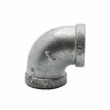 Thrifco Plumbing 1/2 Inch Galvanized Steel 90 Degrees Elbow 5217005